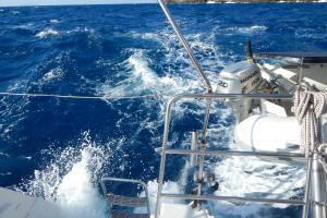 Super Wind bei 8 Knoten Speed